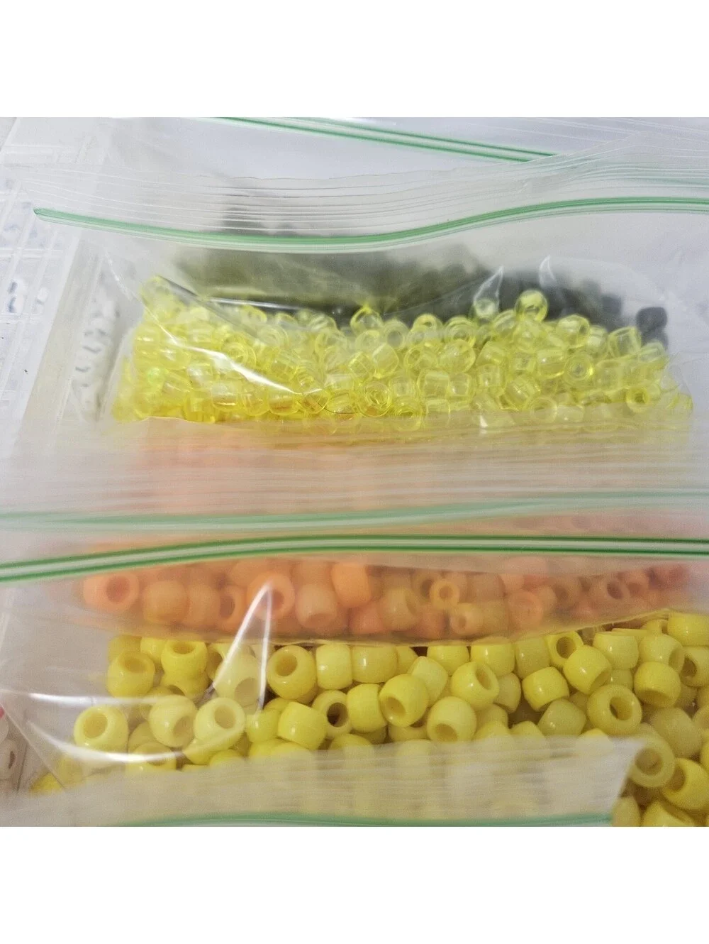 Large Lot Of Loose Beads Costume Kids Crafting Jewelry Making Alphabet Organizer